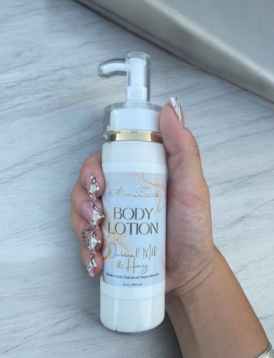 Body Lotion (Organic- Oatmeal, Milk & Honey)