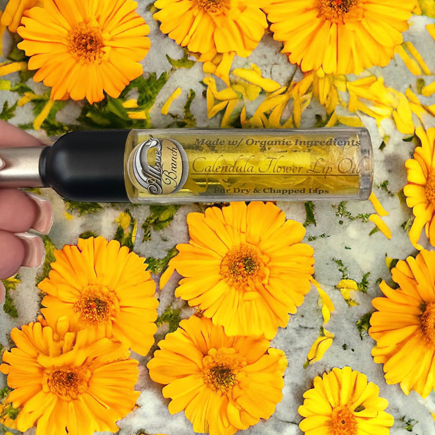 Wine Bottle Organic Lip oil