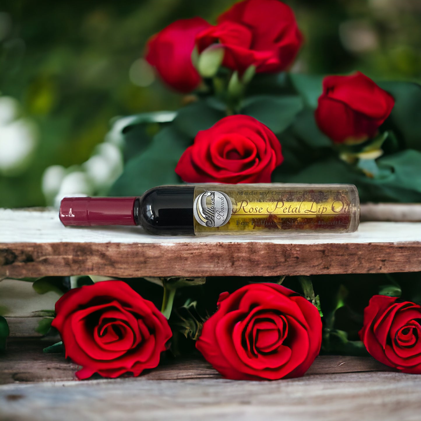 Wine Bottle Organic Lip oil