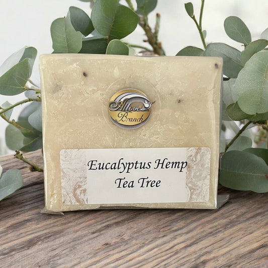 Eucalyptus Hemp Tea Tree-Antibacterial Large Bar